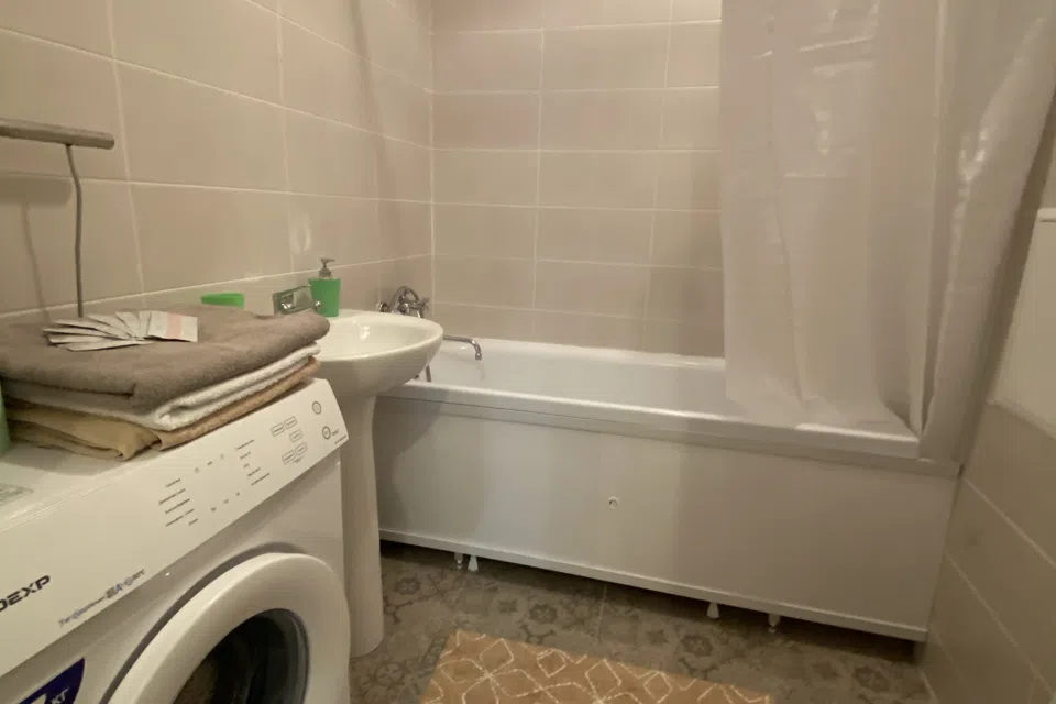 1-к. квартира, 33 кв. м, 2 кровати