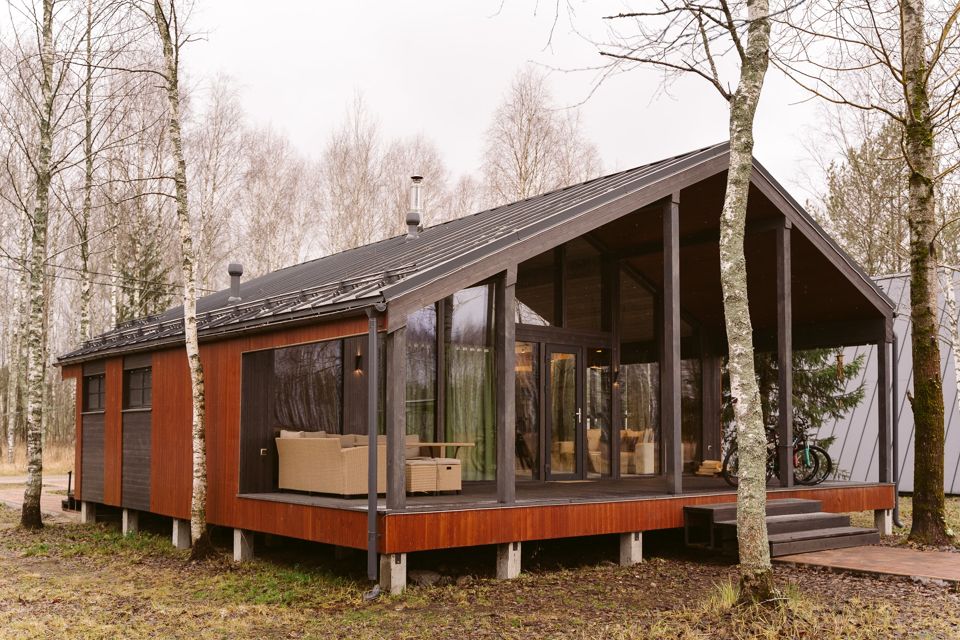  BarnHouse 22 камин и кондей. Без купели