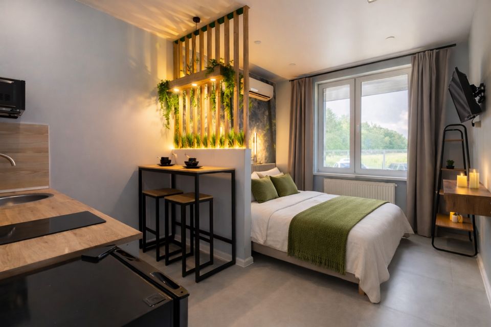 Романтическая студия в ЖК Миниполис Дивный