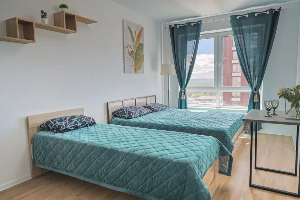 Кв.Ярославка 58 м², 6 кроватей,7м