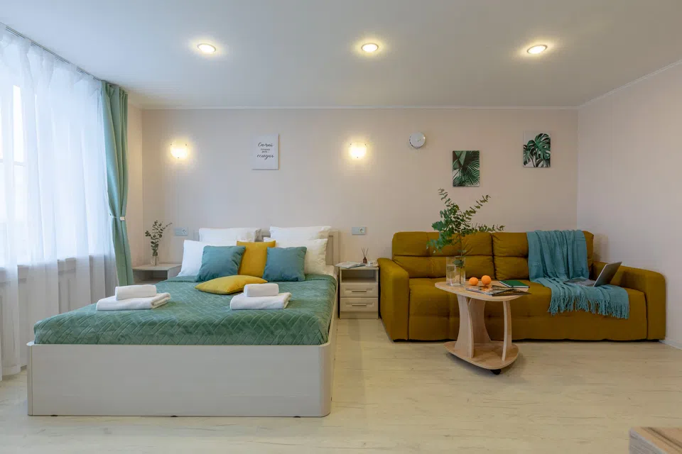 JN Apartments. Современная студия с умным домом