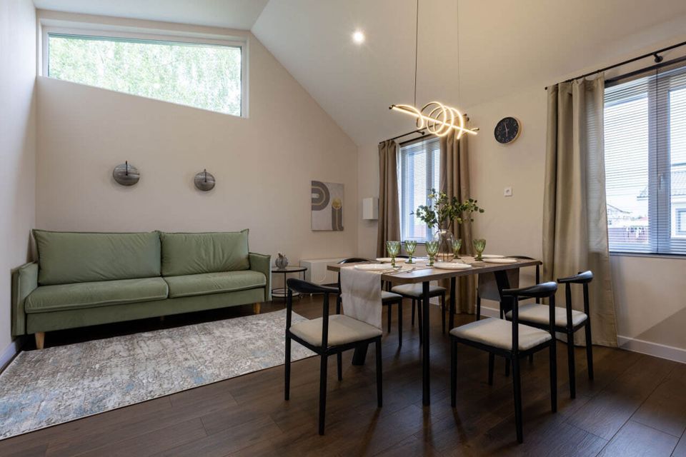 Дуплекс дом с сауной