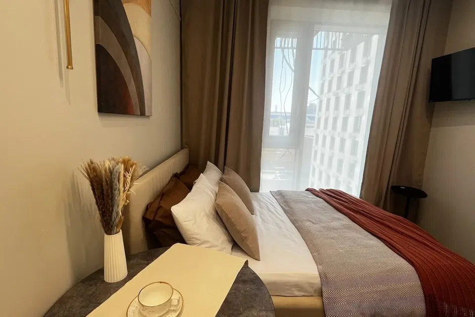 Уютная студия на 7 этаже в ЖК Nice Loft