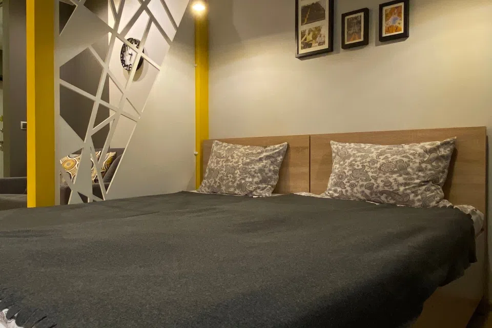 FlatRoom в центре на 11 этаже для 4 гостей