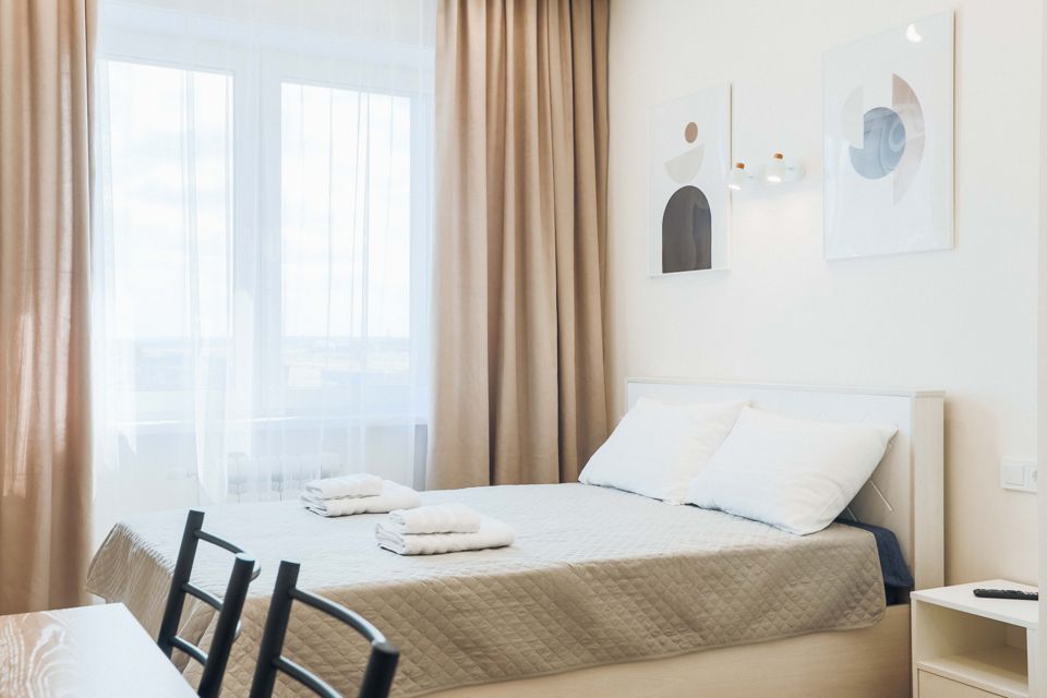 Апартаменты Взлёт возле Аэропорта на 2 гостя