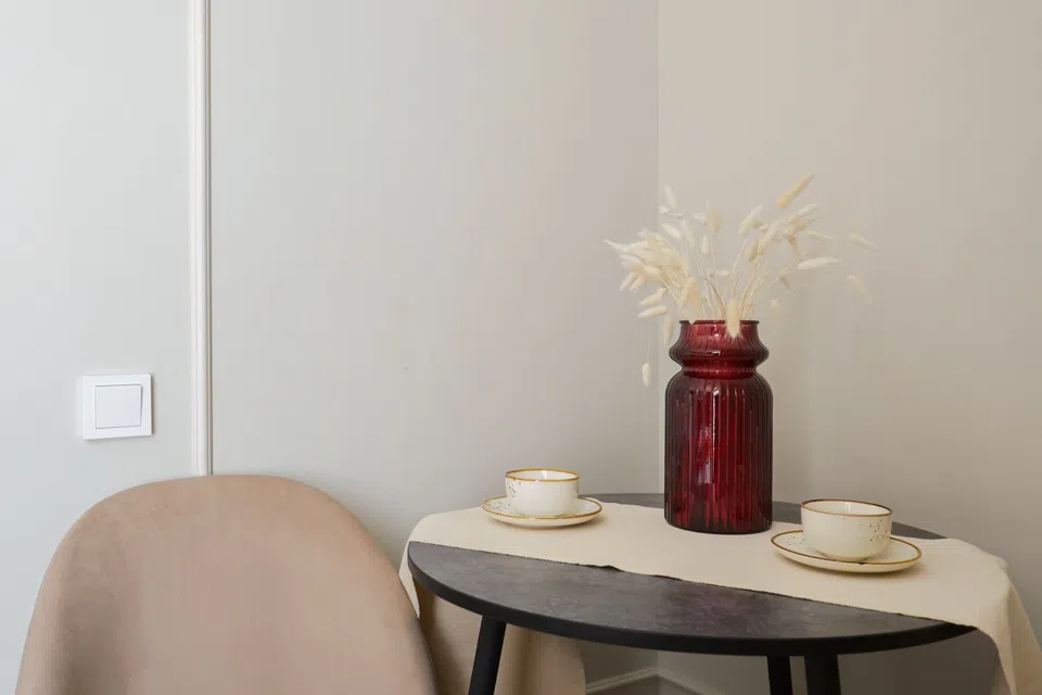 Дизайнерская студия на 12 этаже в ЖК Nice Loft