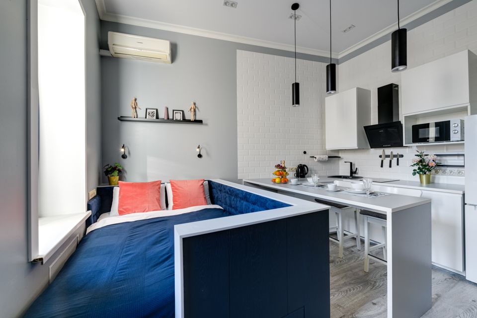 Дизайнерская студия для 2 человек на Таганской