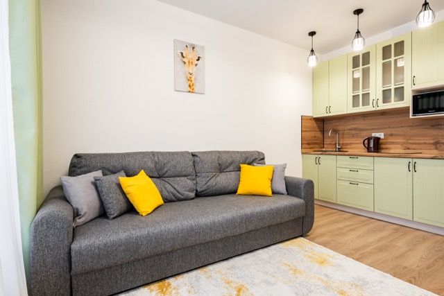 Уютная студия в ЖК Ильинские Луга.
