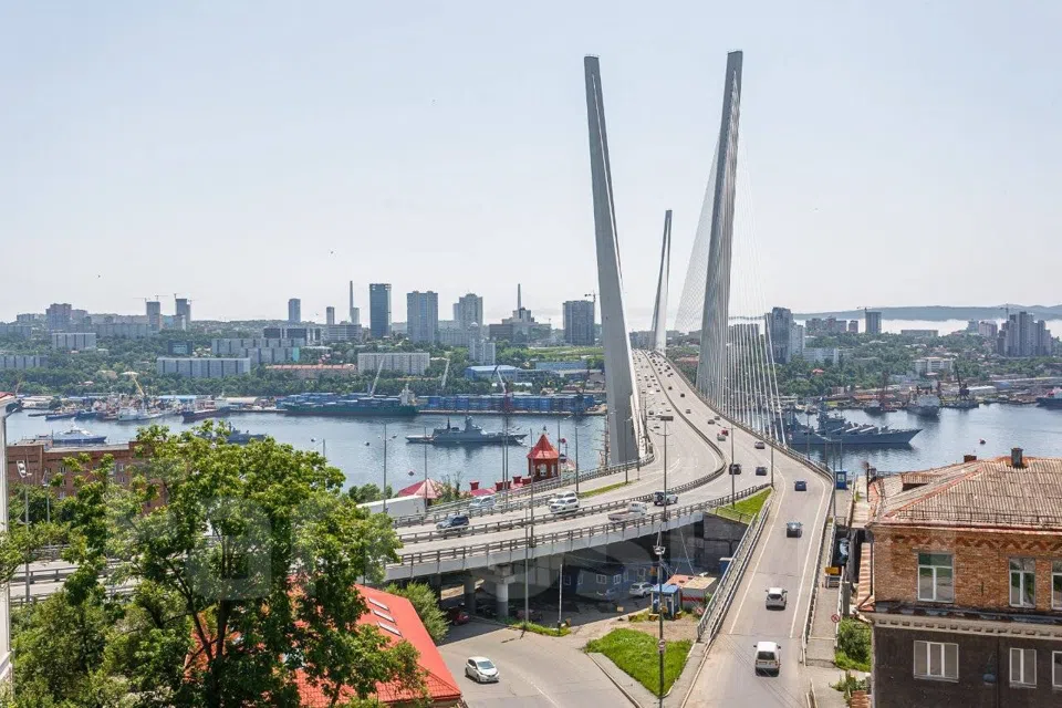 3 ком кв в Центре с видом на золотой мост