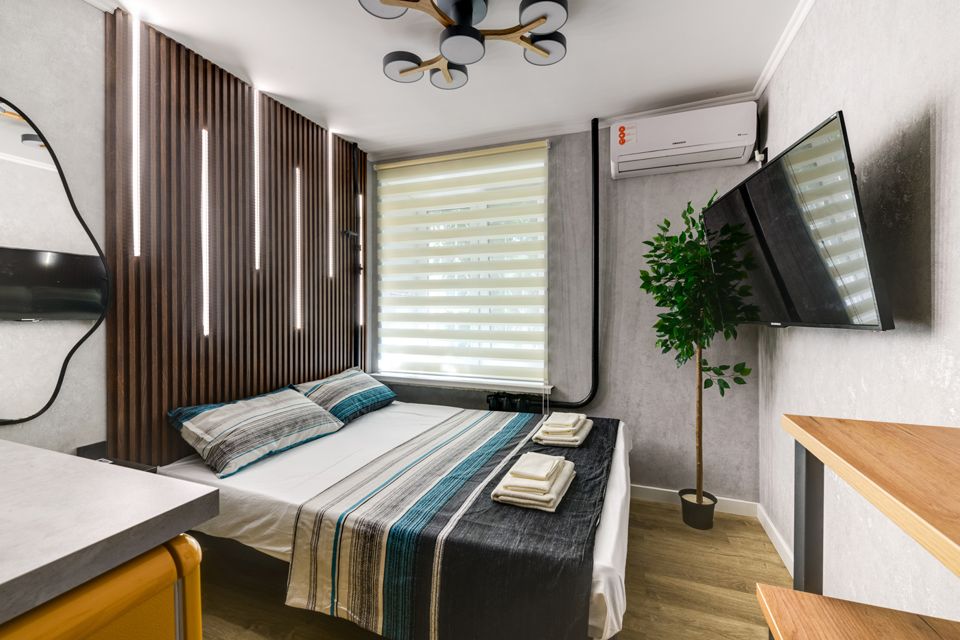 Уютная студия на Щукинской 2 челвоека