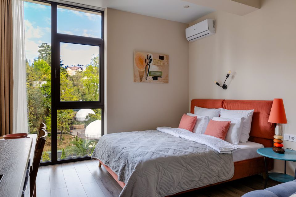 Стильная студия Метрополь для двоих