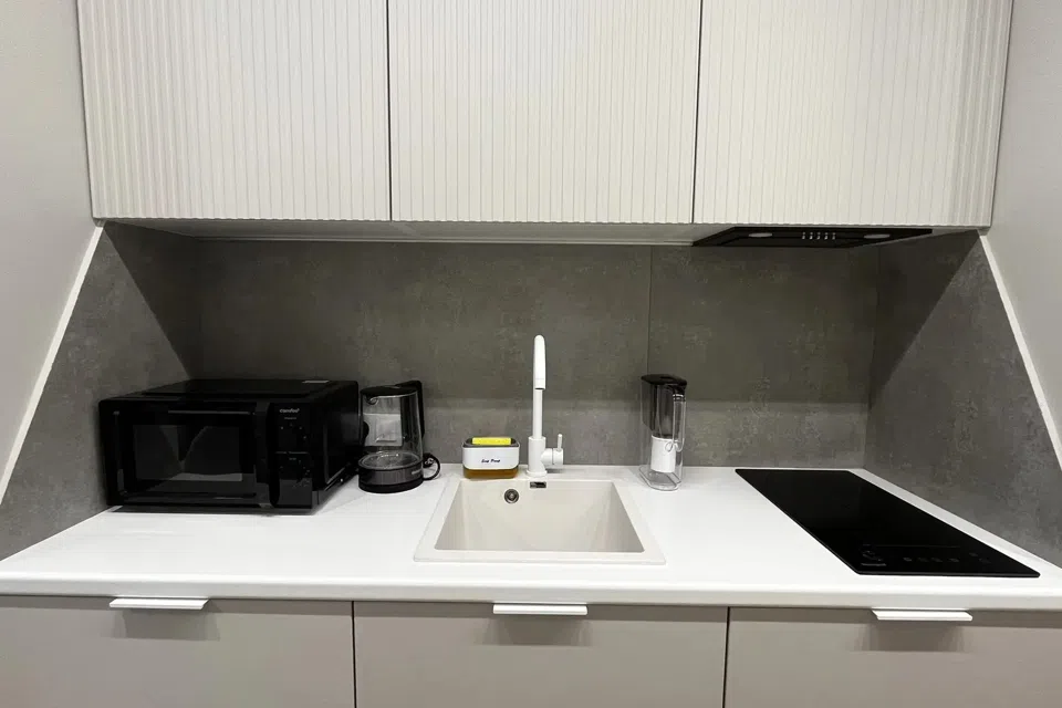 Дизайнерская студия на 8 этаже в ЖК Nice Loft