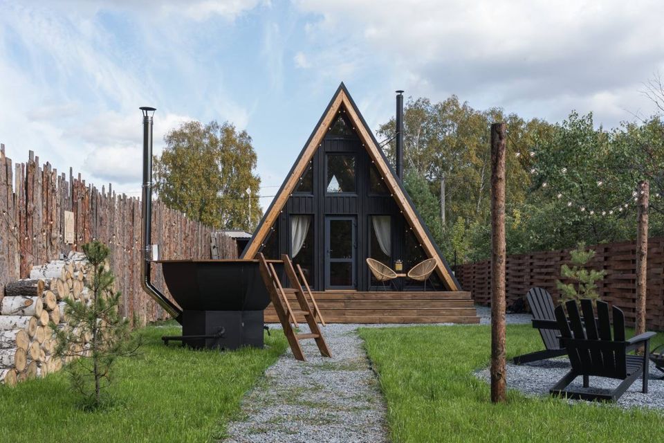 Залесье Glamping A-frame