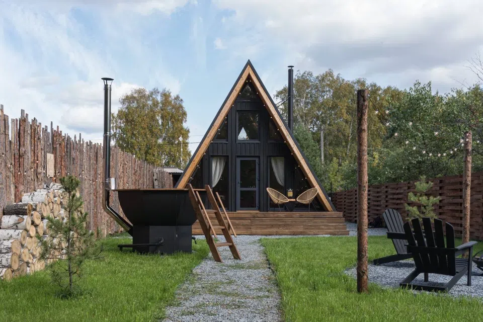 Залесье Glamping A-frame