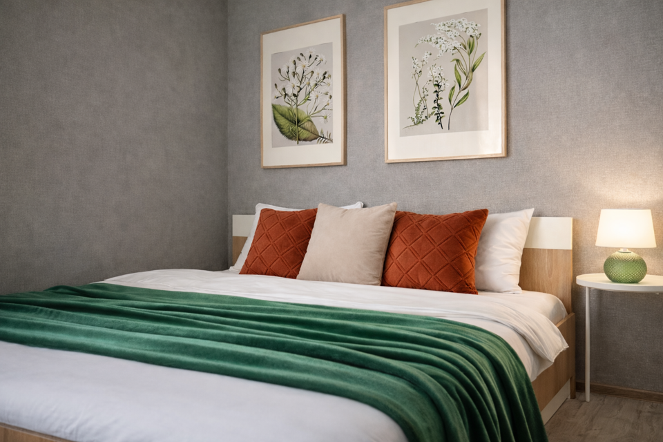 Уютная квартира рядом с парком Юность и Верхним озером