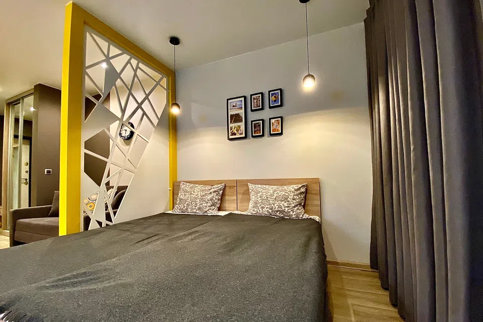FlatRoom в центре на 11 этаже для 4 гостей