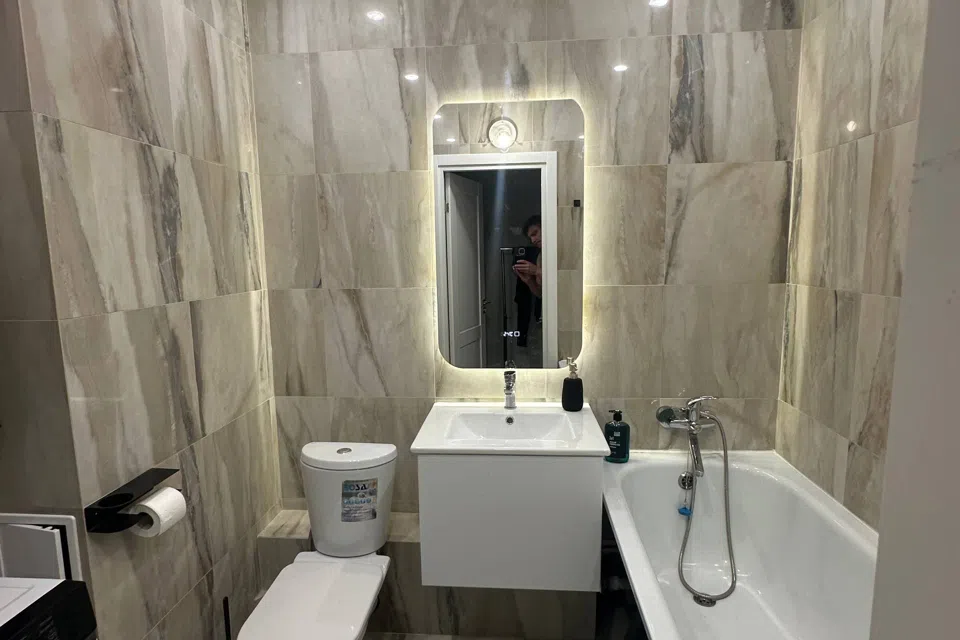 Квартира-студия, 31 кв.м, 1 кровать