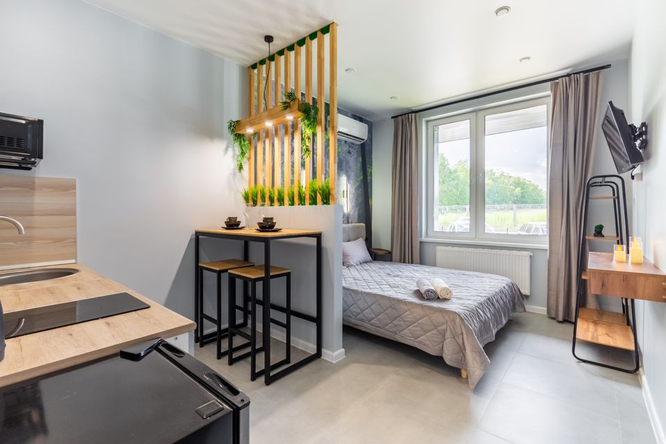 Романтическая студия в ЖК Миниполис Дивный