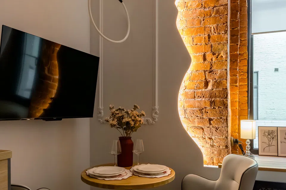 Двухуровневая студия Apart Comfort на Б. Дмитровке