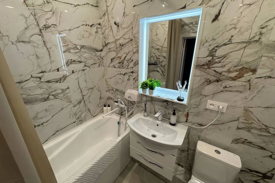 2-к. квартира, 55 м2, 3 кровати