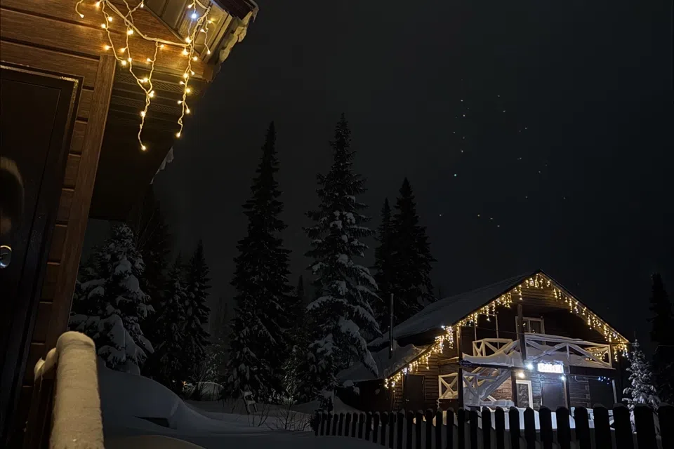 Большой дом в самом сердце Шерегеша.