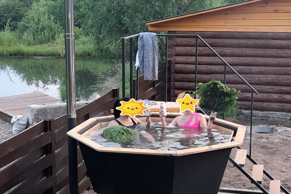 Дом с баней и банным чаном