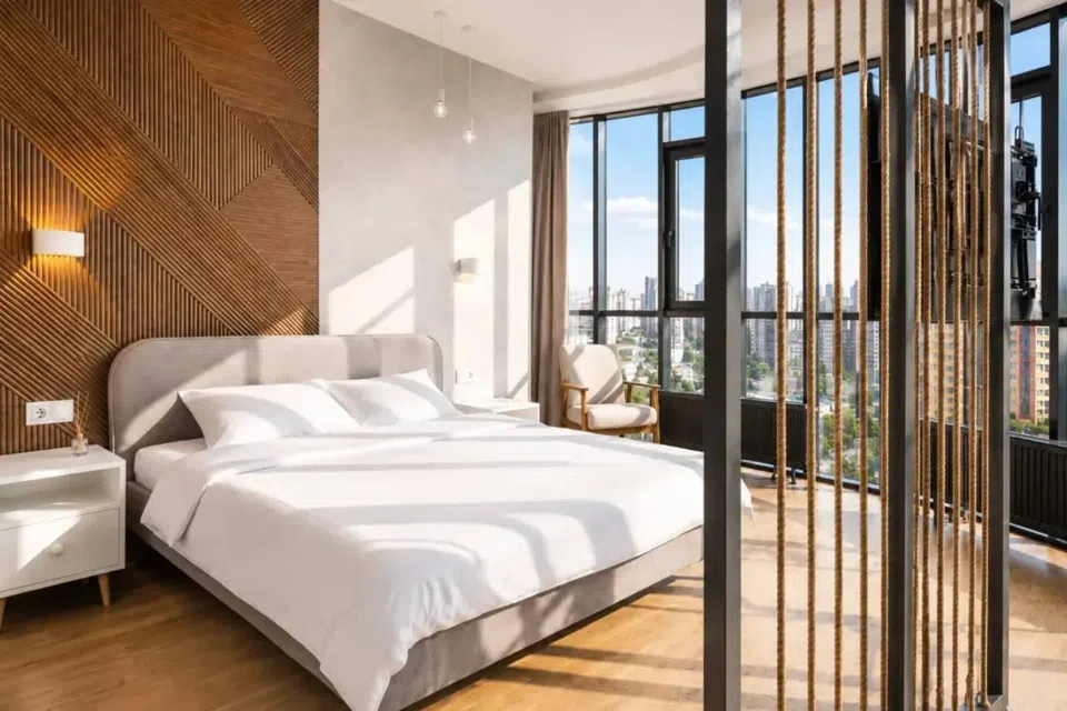 Видовая студия у ТРЦ Иремель — Liberty Sity Apartments