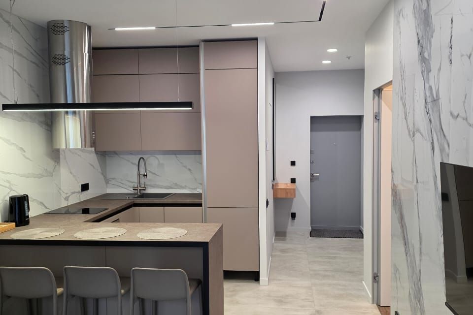 Апартаменты со спальней в ЖК Лайнер Восток