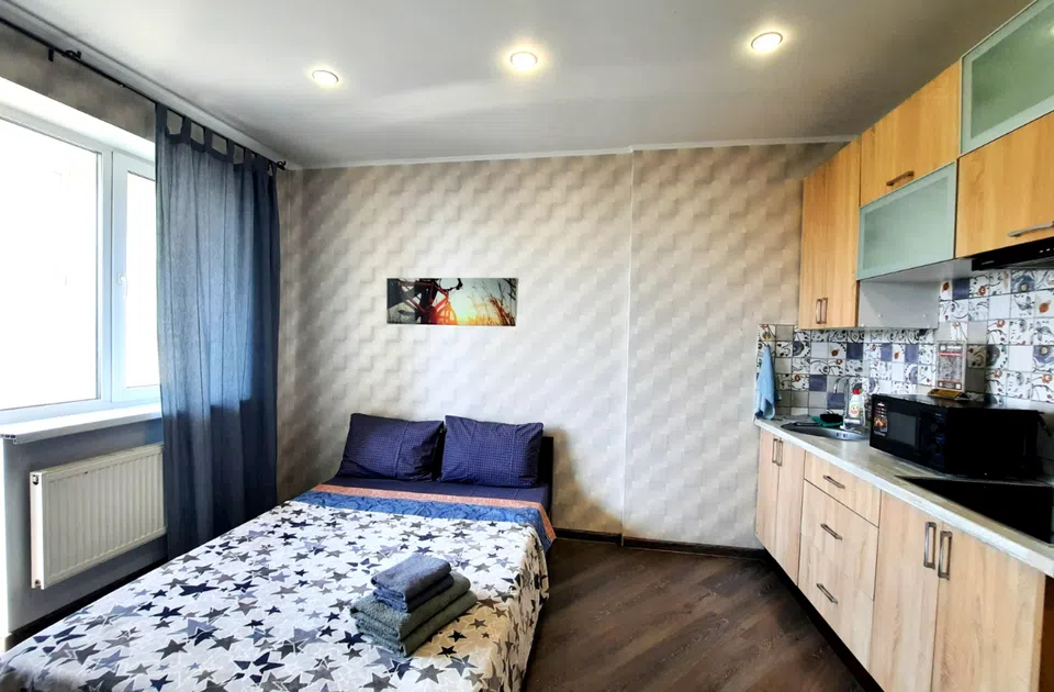 Loft Studio Уютная cтудия 30 кв.м с лоджией