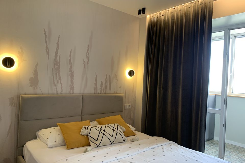 Комфортная 2-к квартира с невероятным видом стиль минимализм