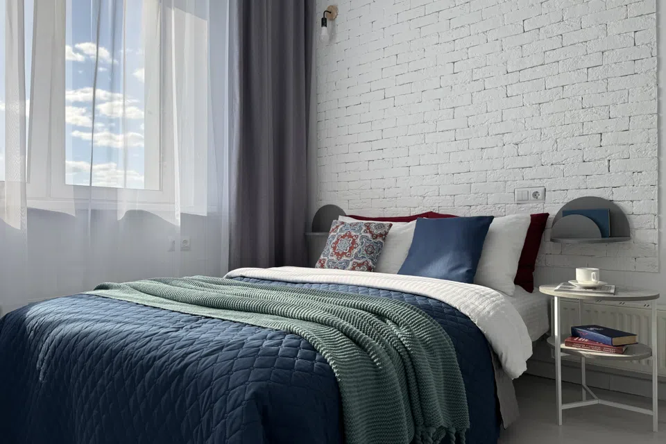 2-к. квартира, 42 м, 3 кровати