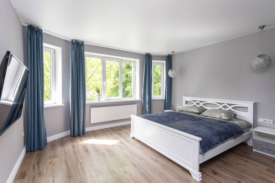 Квартира с современным ремонтом в историческом Амалиенау.