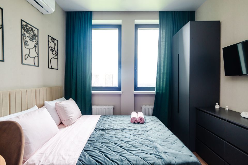 Уютная видовая студия 2 человека Стрешнево