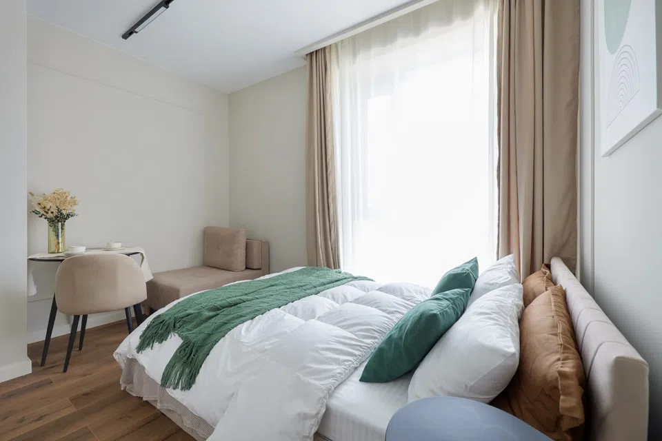 Дизайнерская студия на 6 этаже в ЖК Nice Loft