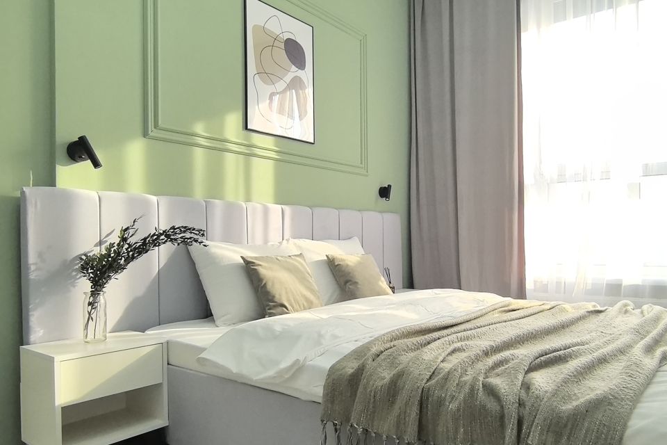 Liberty City-Дизайнерская квартира Олива в ЖК Iremel Tower