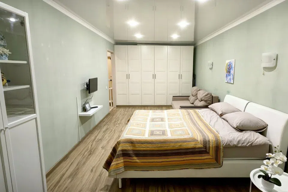 1-к квартира 45 м2 2 кровати
