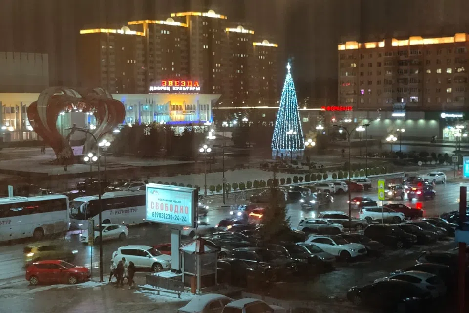 Трехкомнатная в центре города с красивым видом