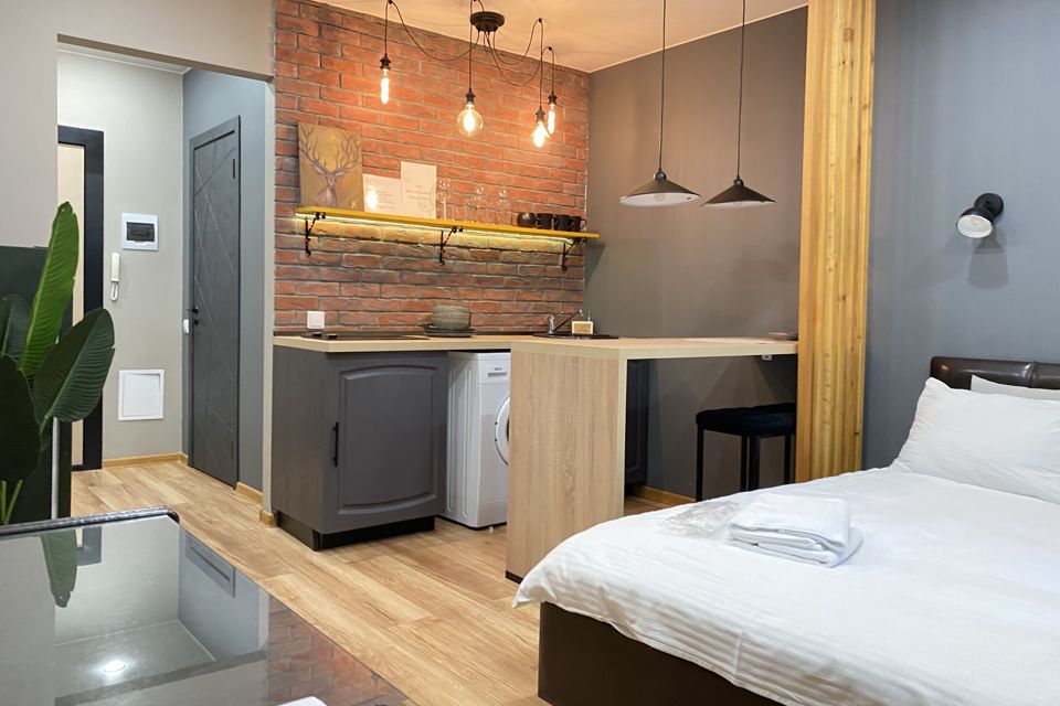 Лофт-студия в жилом комплексе бизнес класса