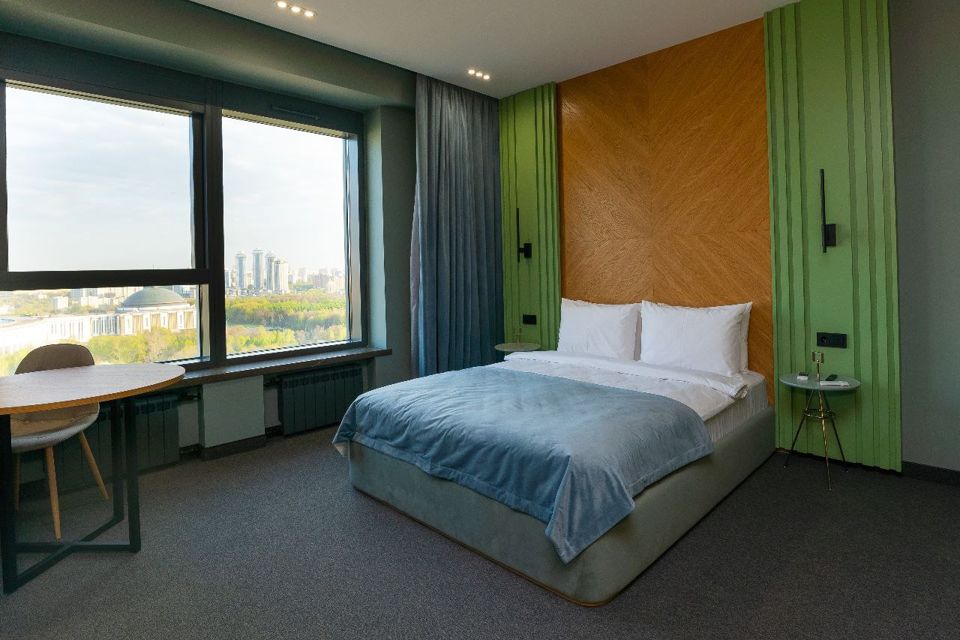 Стильная студия Полулюкс  с шикарным видом на Парк Победы