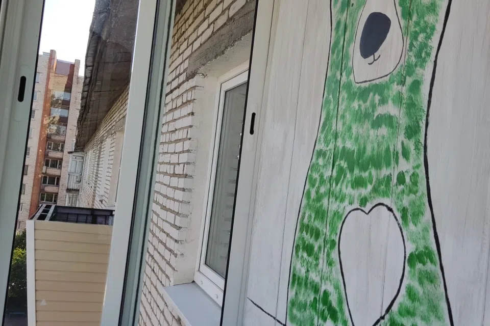 Зелёный медведь.