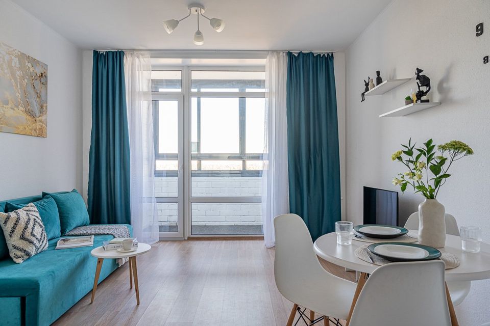 Квартира с видом на лесной массив в Академическом