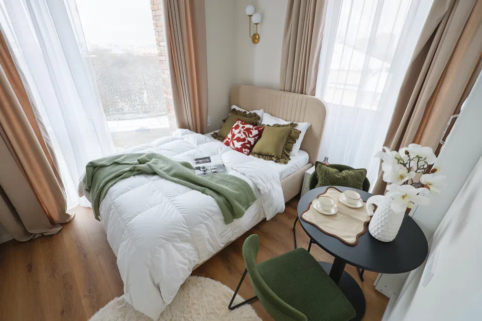 Стильная студия на 7 этаже в ЖК Nice Loft