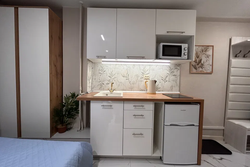 УЮТНАЯ ДВУХМЕСТНАЯ СТУДИЯ НА РОМАШКЕ