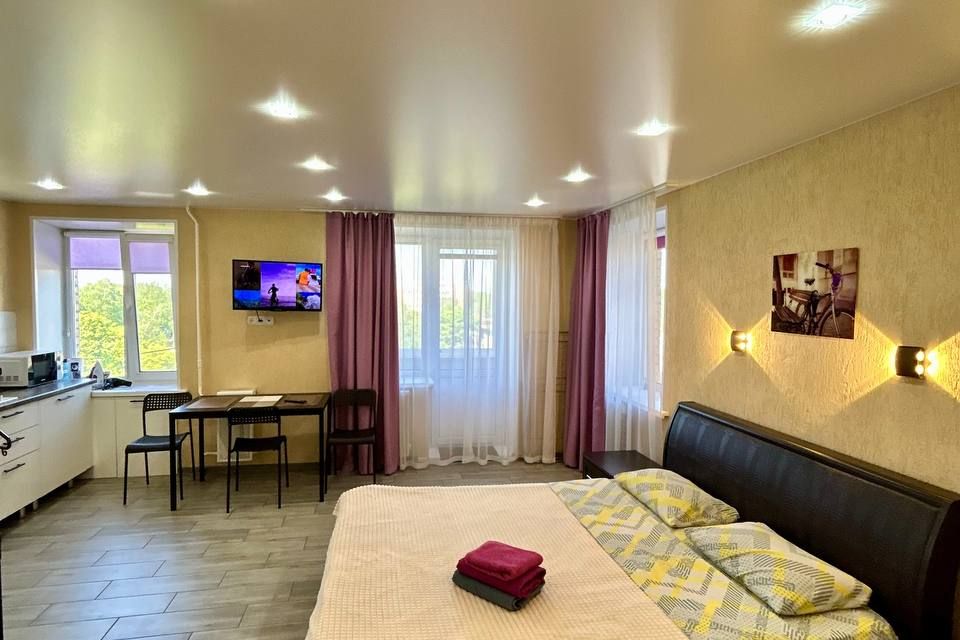 Комфортная светлая стильная квартира-студия