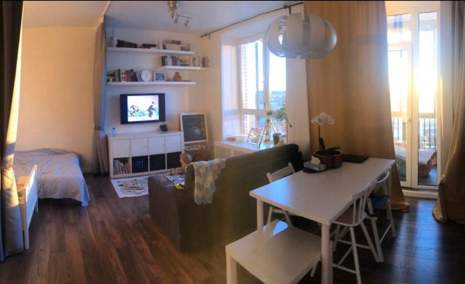 Продаётся 1-комнатная квартира, 38 м²