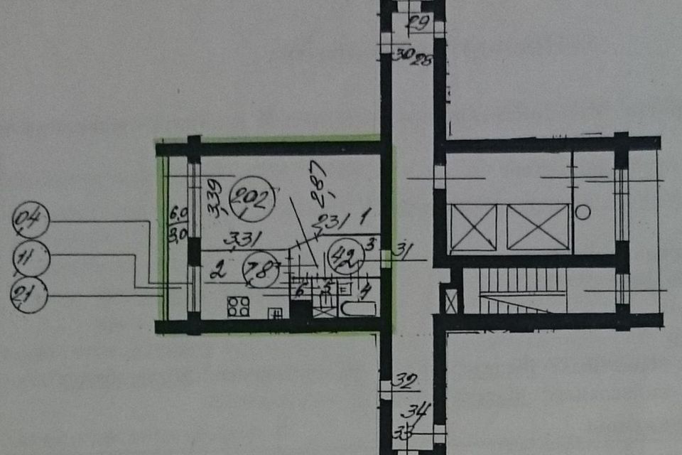 Сдаётся 1-комнатная квартира, 35.8 м²