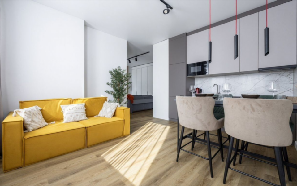 Сдаётся 1-комнатная квартира, 43 м²