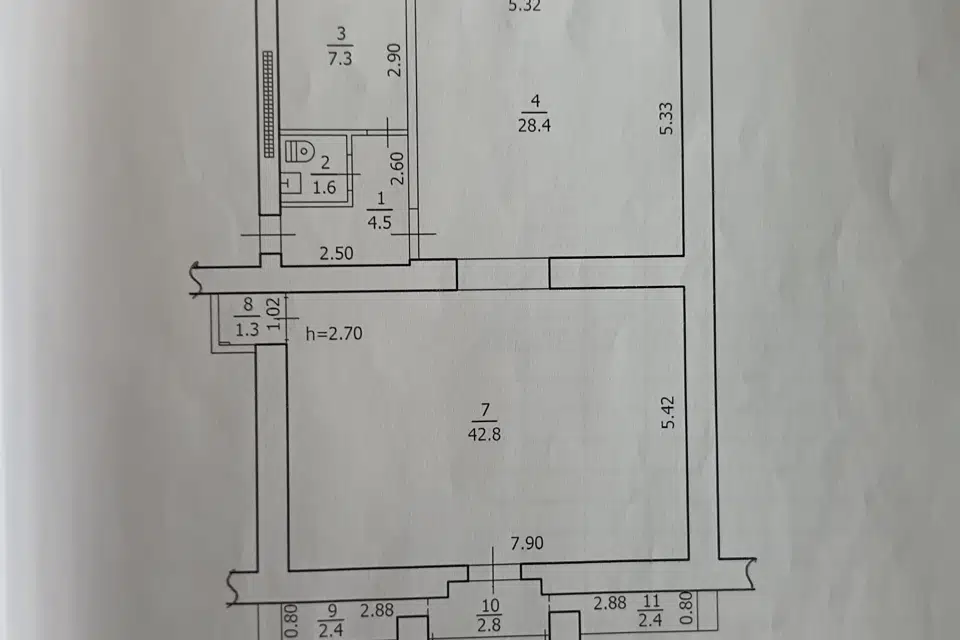 Сдаётся торговое помещение, 93.5 м²