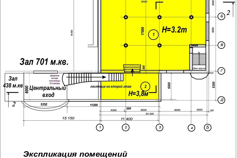 Сдаётся торговое помещение, 2000 м²