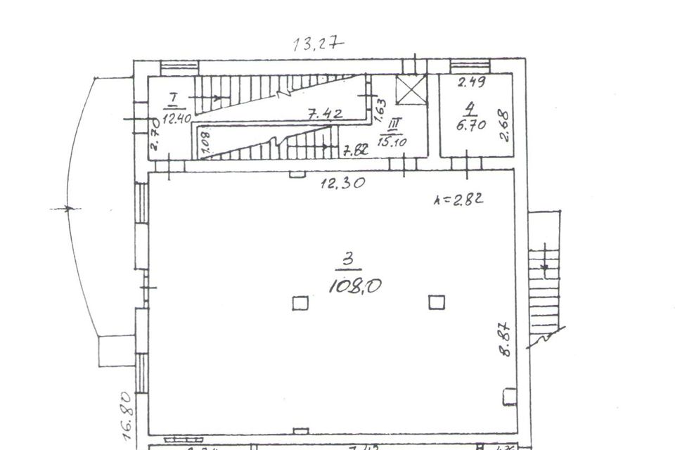 Сдаётся помещение своб. назначения, 116 м²